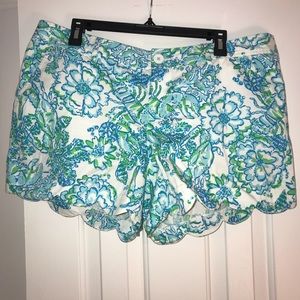 Lilly Pulitzer Scalloped Shorts